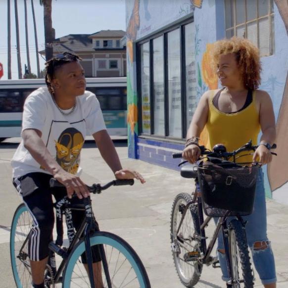 Nico Opper worked with students to create When I Write It, a film that examines race, culture, and creativity