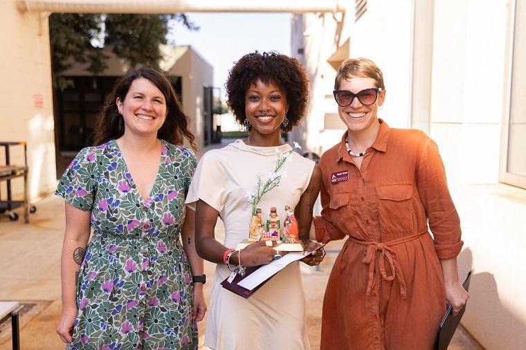 Katie Ligmond, Ren Foster and Maggie Wander