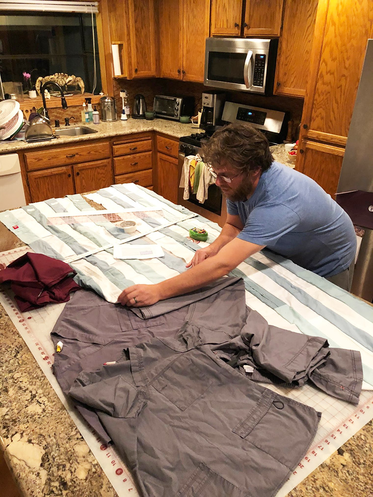 Honoring Health Care Workers from a Kitchen Studio