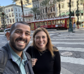 Andrew Ishak and Elizabeth Williams in New Orleans