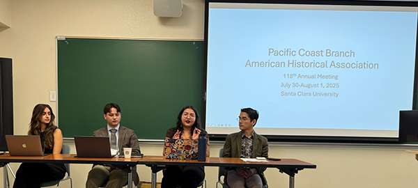 left to right: Francesca Tapper, Samuel Cao, Jacklyn Alonzo Heredia, and Dylan Ryu