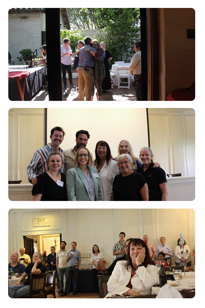 Simone Billings retirement collage 3