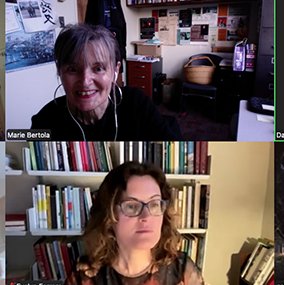 Zoom participants of the Italian Design event in January 2026