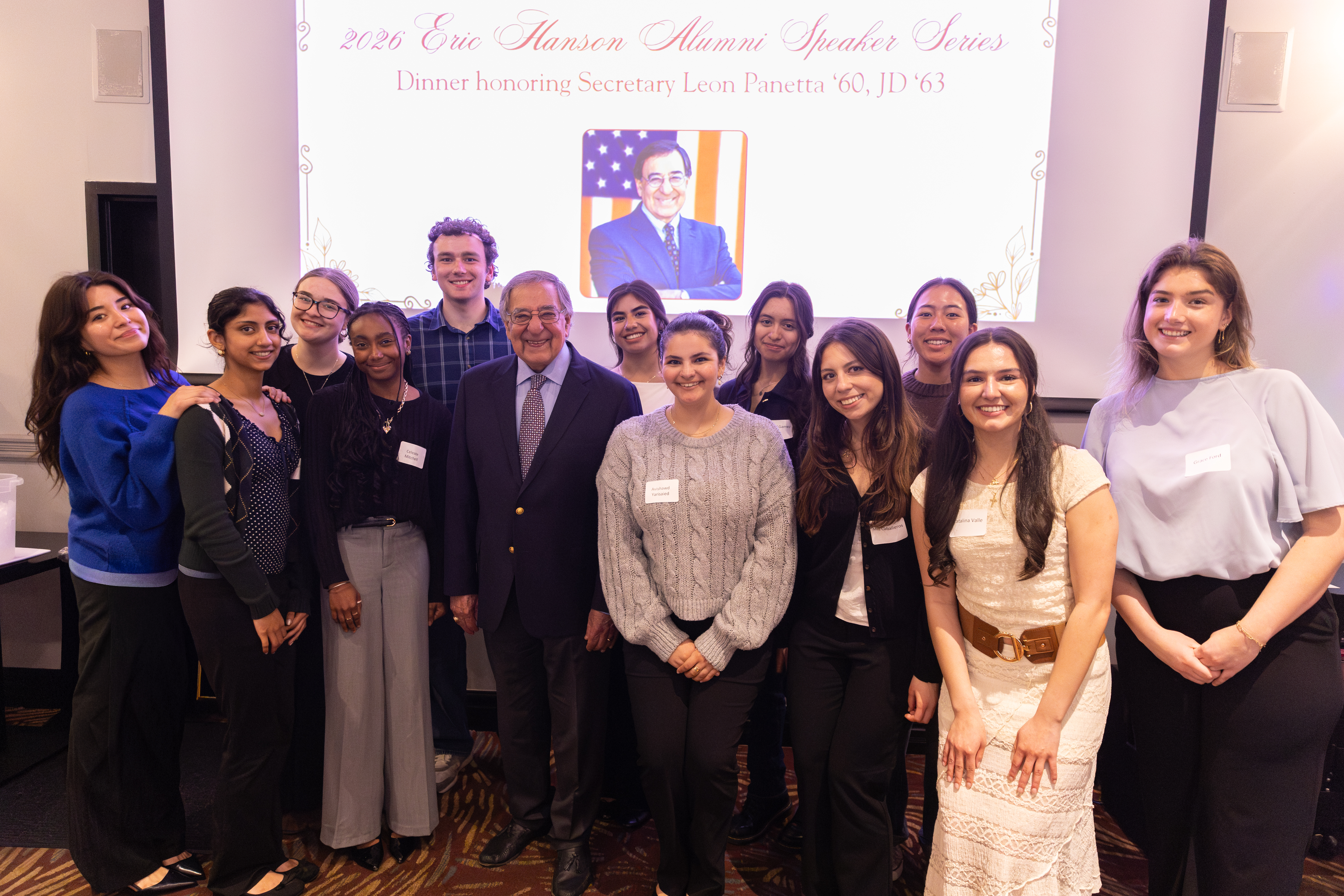 Leon Panetta with IMPACT