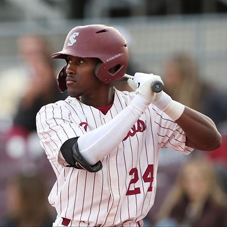 JonJon Berring at bat