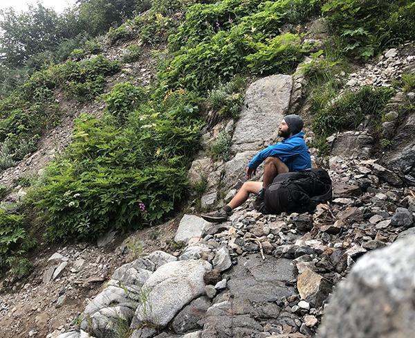 Picture of Connor Holttum in nature