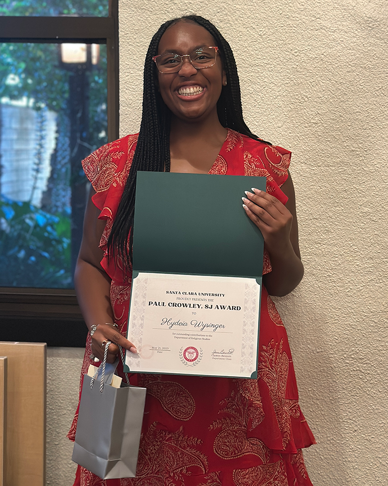 Hydeia Wysinger - 2025 Paul Crowley, S.J. Award winner