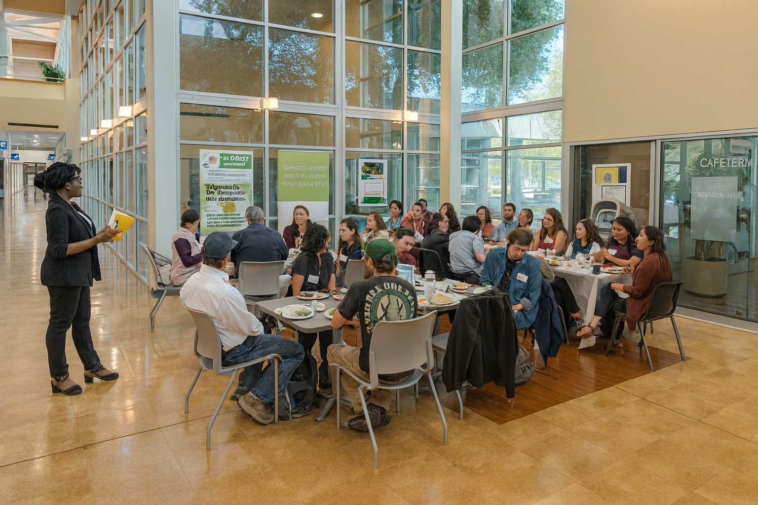Visit to St. Louise Regional Hospital