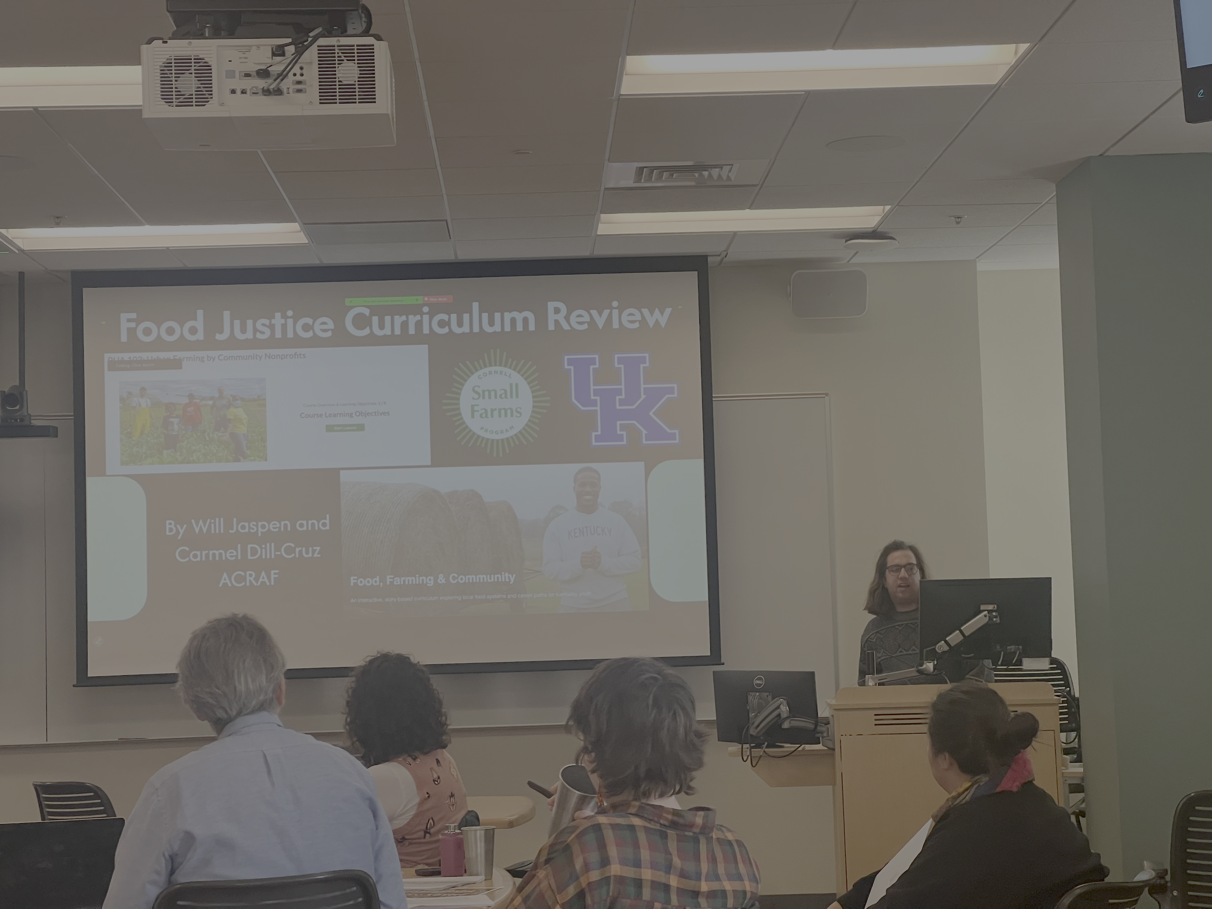 Food Justice Curriculum Workshop