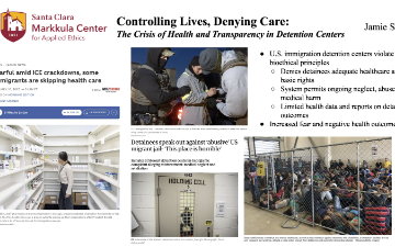  Controling Lives, Denying Care: The crisis of health and transparency in detention centers and how they violate core bioethical principles 