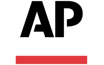 Associated Press Logo. Black letters 