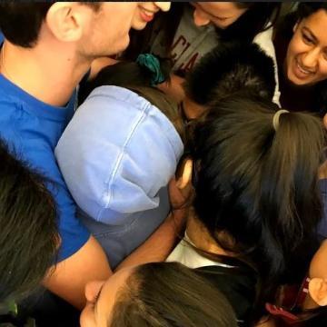 First Year Immersion Hug