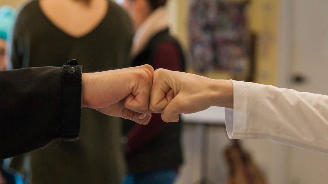 Fist Bump 16:9 ratio 