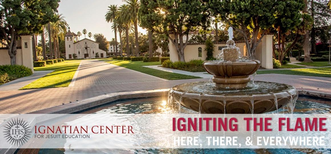 SCU Mission and Fountain