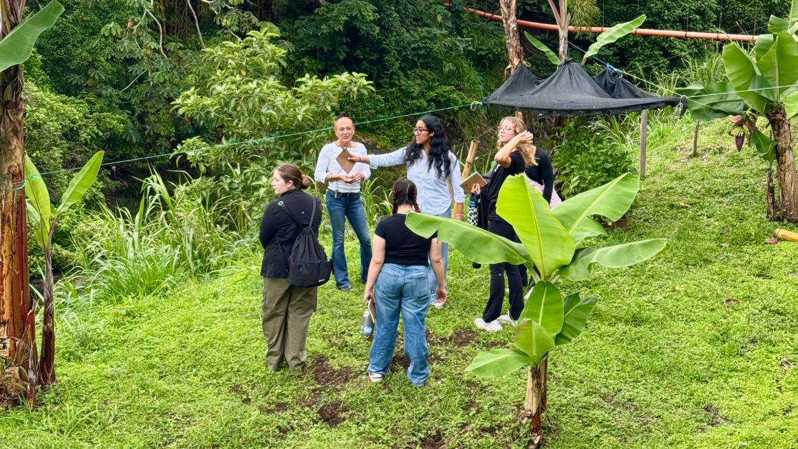 Costa Rica group in green landscape summer 2025 