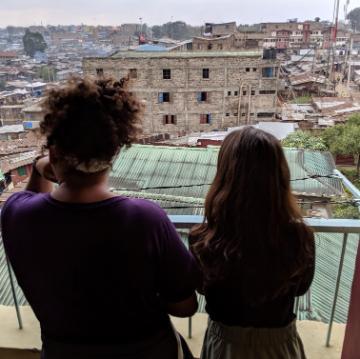 Africa View of village