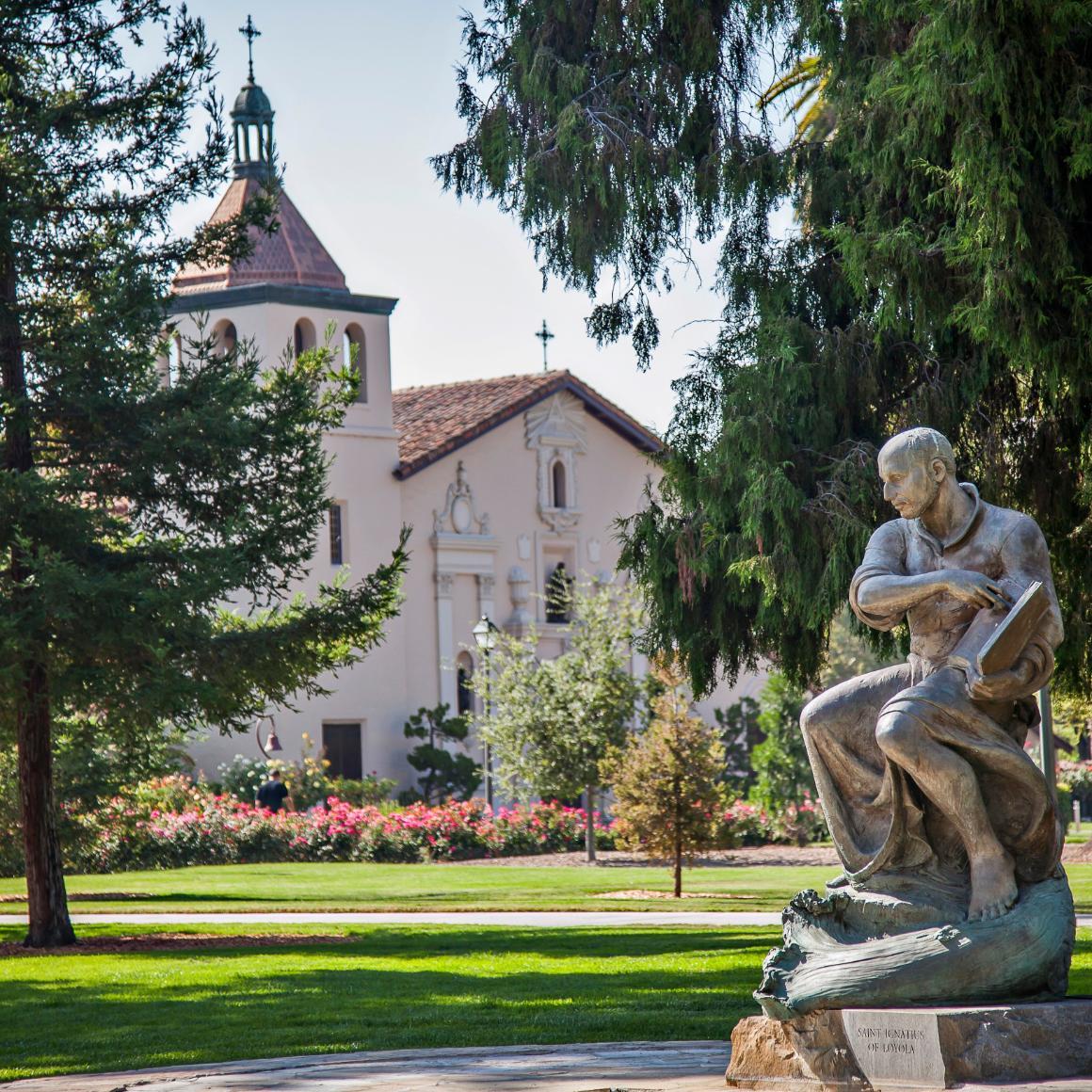 St. Ignatius Statue SQUARE