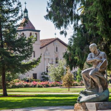 St. Ignatius Statue SQUARE