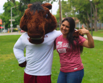 Ale & Bronco Mascot