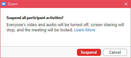 Alt text: Error message with the text 