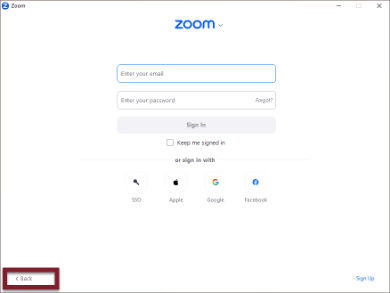 zoom minimum update 01 - sign in page click Back zoom minimum update 01 - sign in page  click Back