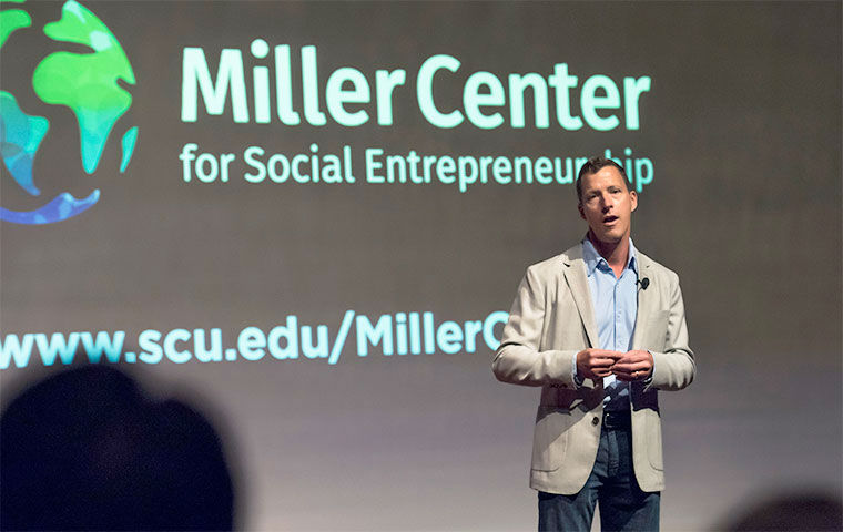 Thane Kreiner onstage at 2016 Investor Showcase image link to story