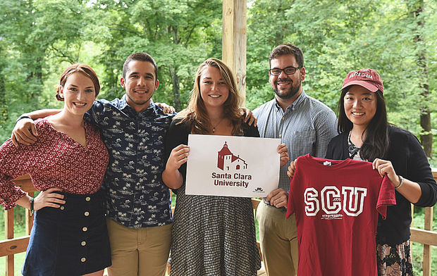 Students volunteering as JVCs 2016-17