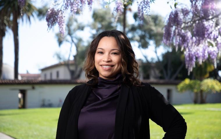 Newly named VP CDO Sha Duncan Smith on campus image link to story