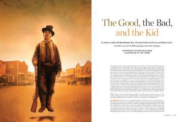 Billy the Kid on pages of SC Magazine