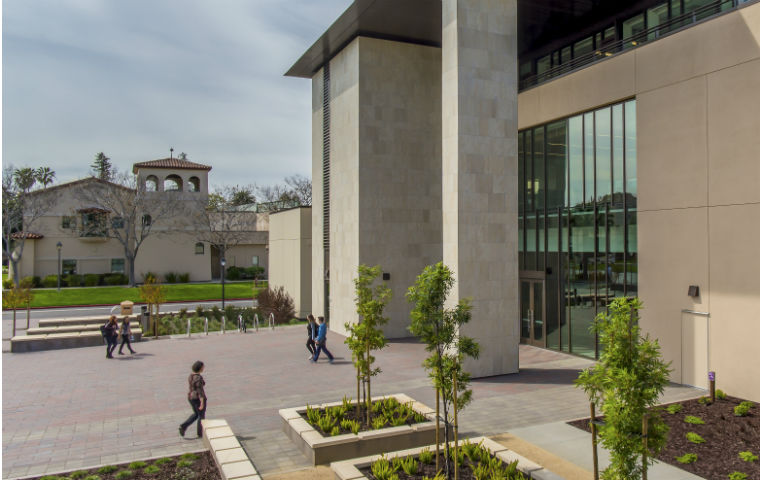 Image of Charney Hall from the front