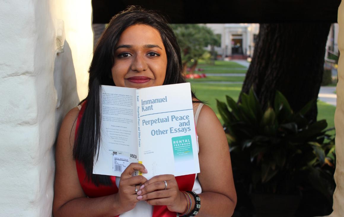 Photo of SCU grad & Clinton fellow Sri Ramesh '17