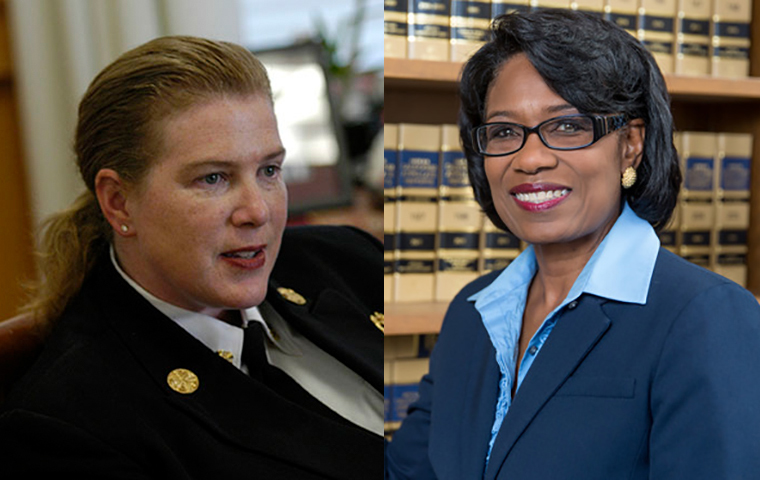 Joanne Hayes-White and Rise Jones Pichon