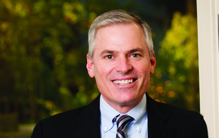 Headshot of May 10 speaker and Bronco father Patrick Lencioni image link to story