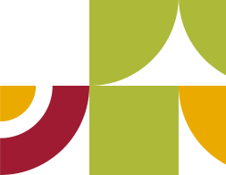 Geometric shapes in colors 