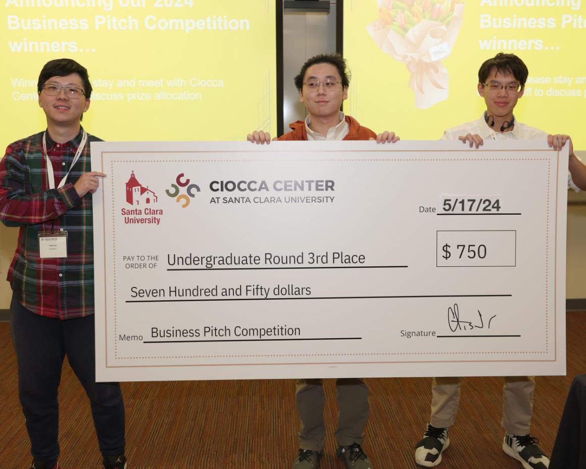 Picture of Business Pitch 2024 Winners