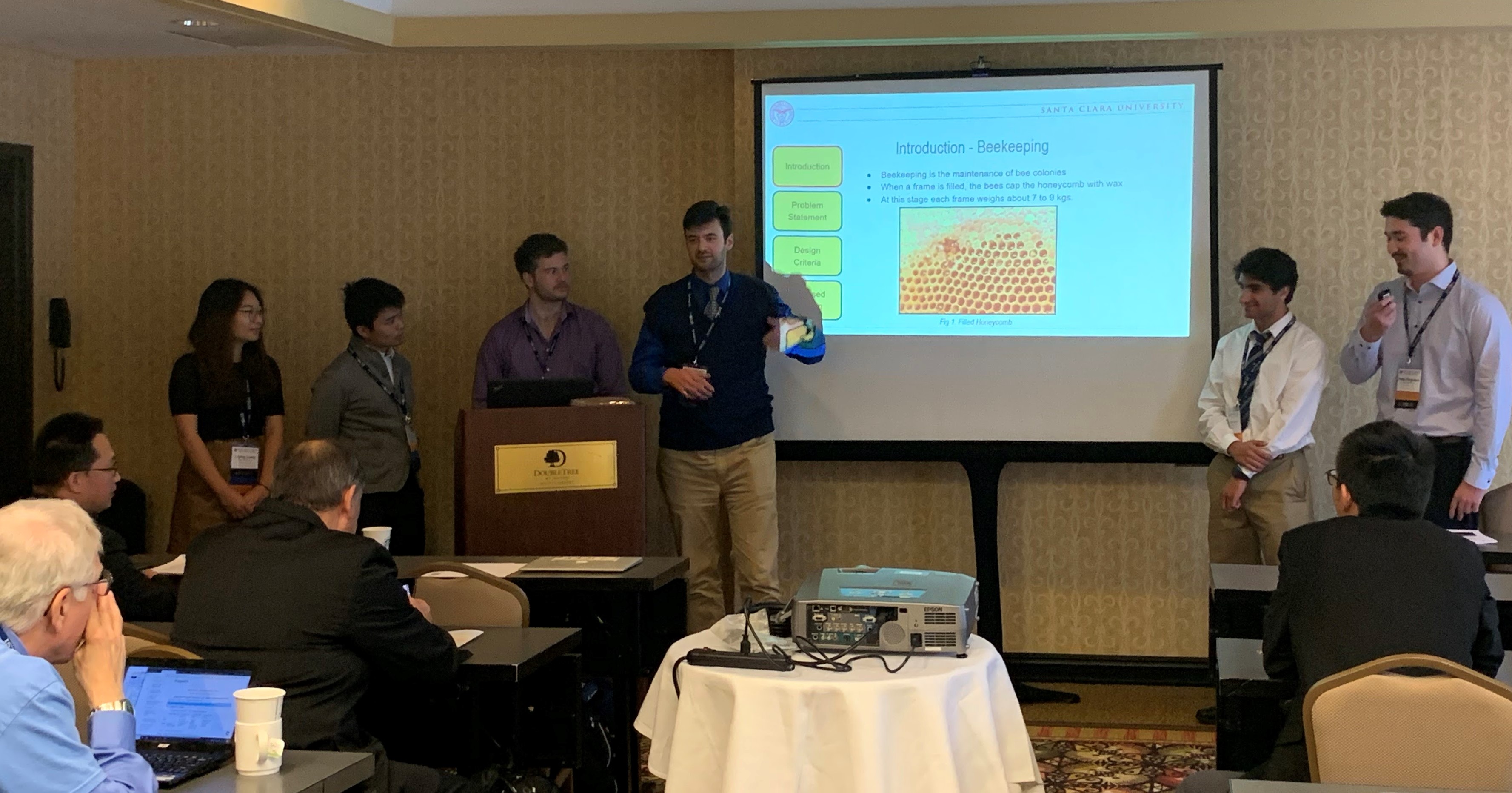 Group presentation with slides at BPC 2020.