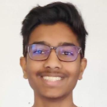 Man with glasses smling