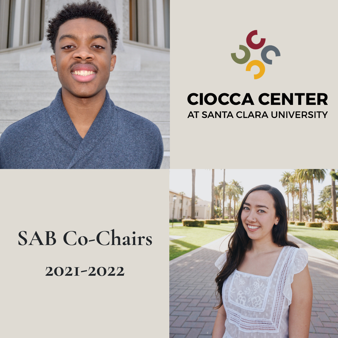 SAB Co Chairs 2023-2024. GECCC CENTRE logo.