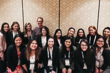 Group shot o Retail Studies Student Association (RSSA) Community 