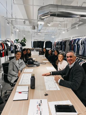 Leavey School of Busness Retail Mangement Students