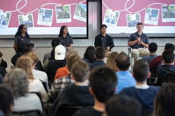 Leavey Ambassadors at Open House 2024