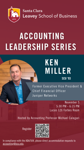 Ken Miller Accounting Leadership Series