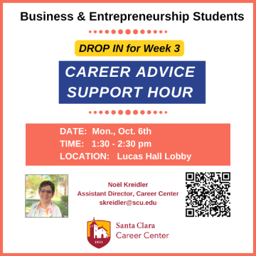 Week 3 Drop-in Career Advice Support Hour