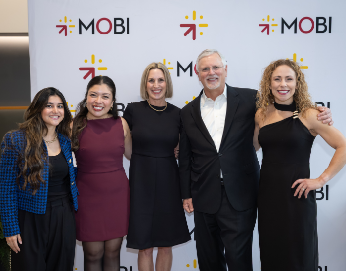 Photo of the MOBI Team at the 10th Anniversary Reception