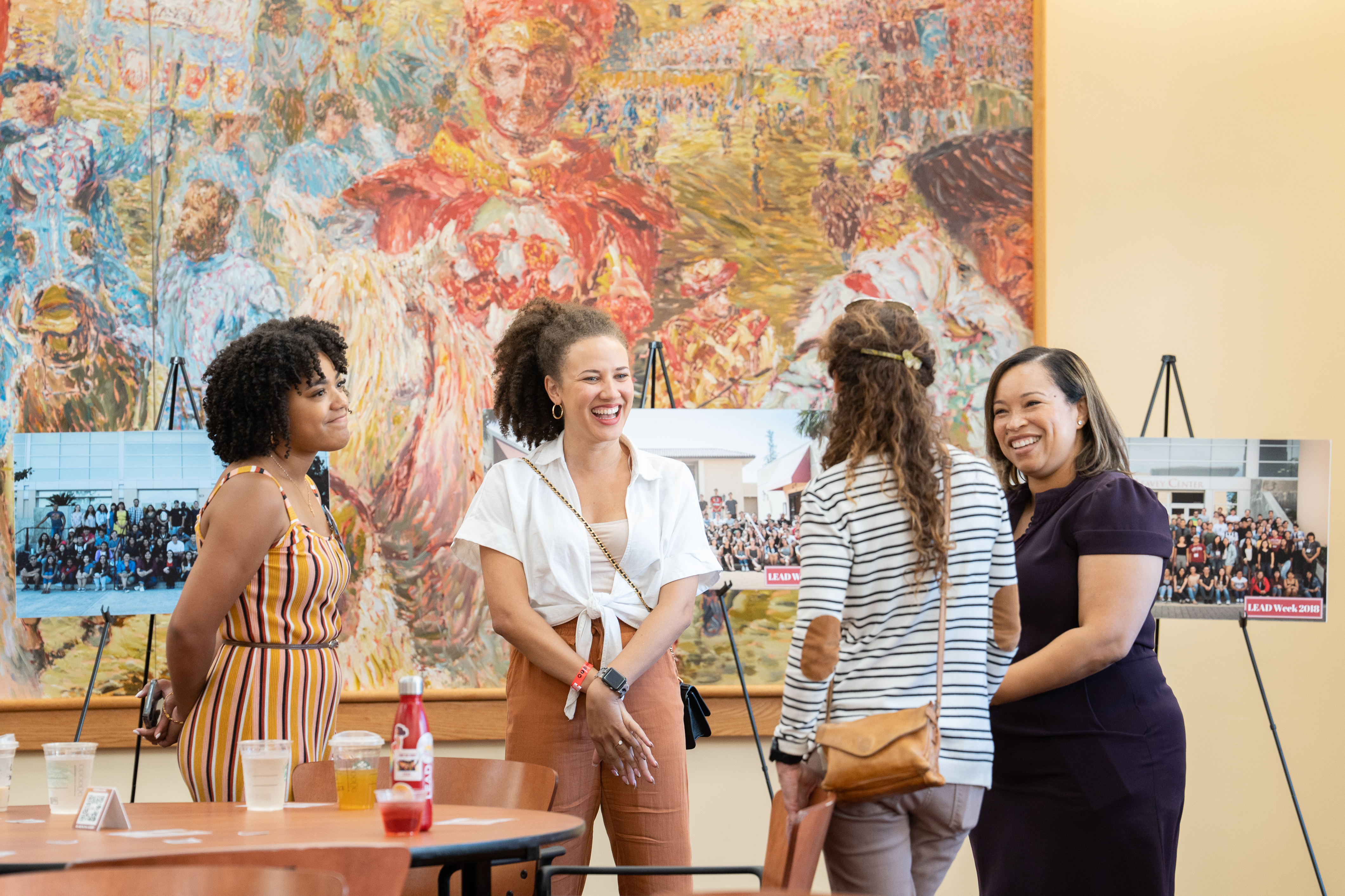 Alumni group of women 