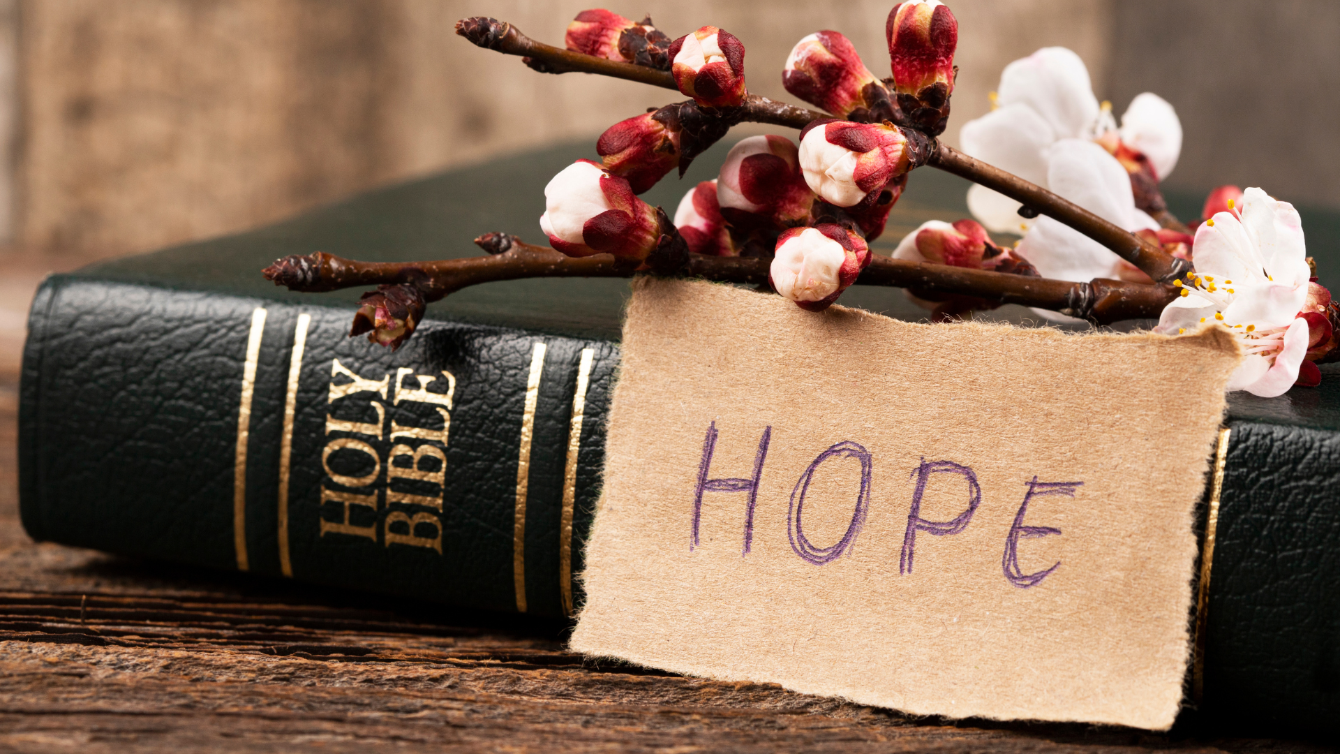 A handwritten note that says