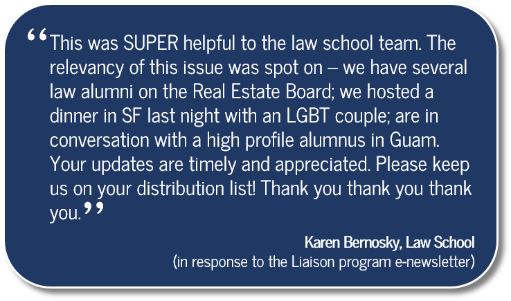 Campus Partnerships - Liaison Quote