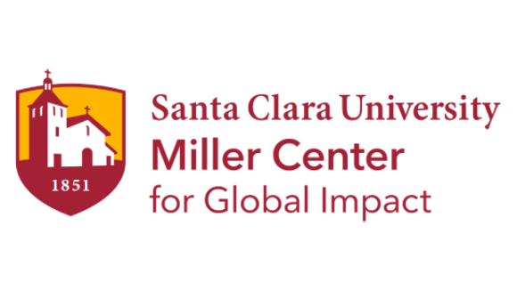 The Santa Clara University Miller Center for Global Impact logo. 