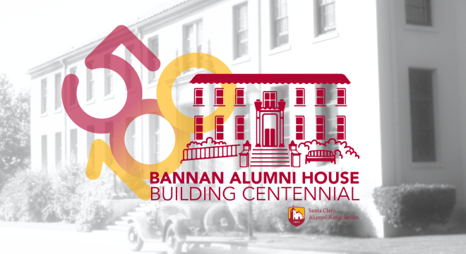 Bannan Alumni House Centennial logo 