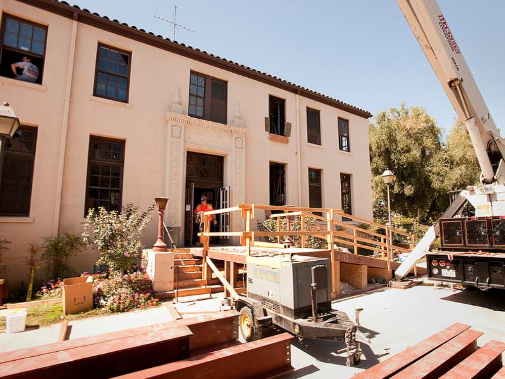 In July 2010 Devcon Construction began construction on the Donohoe Alumni House and the Alumni Association official moving back in on Jan. 22, 2011.